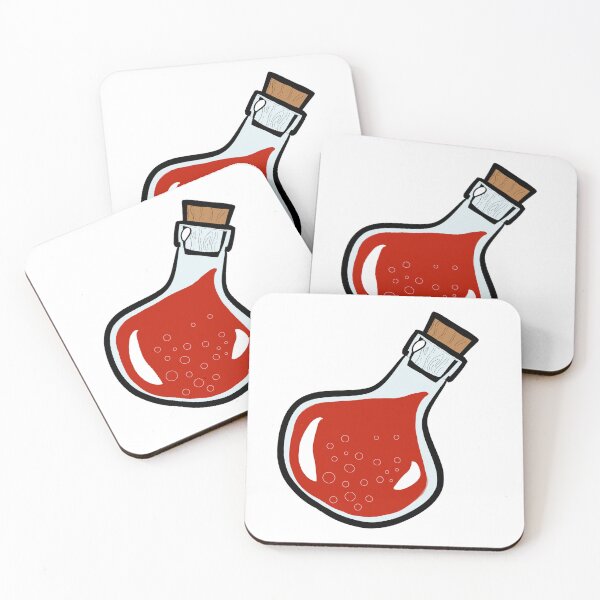 Item preview, Potion Bottle in Red - Leaning designed and sold by Sasha MacDonald.