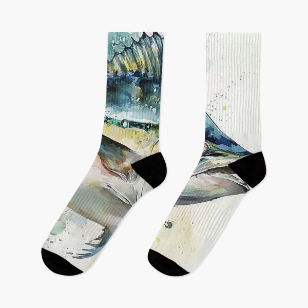 Item preview, tuna fish watercolor designed and sold by shokA Design.