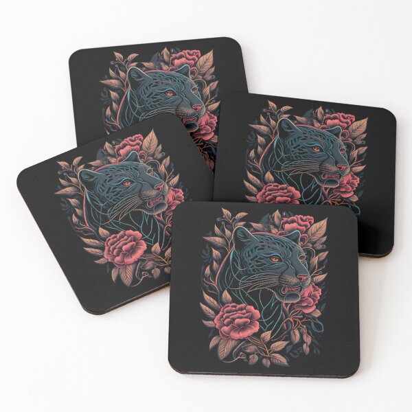 Item preview, Black Panther Tattoo Style Ideas designed and sold by TourDePassion.