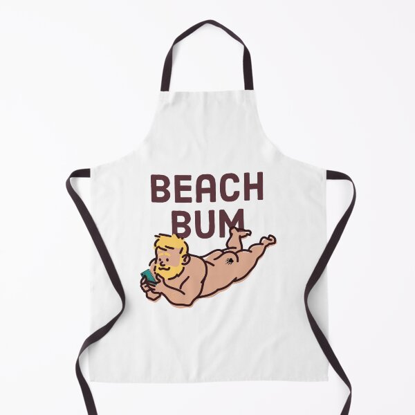 Item preview, Beach Bum Gay Bear for Beach Lovers - Gay Bear pride month designed and sold by ItalianCub.