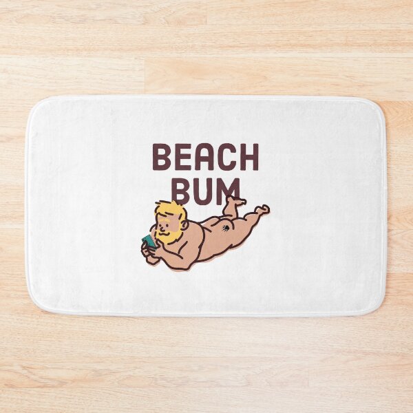 Item preview, Beach Bum Gay Bear for Beach Lovers - Gay Bear pride month designed and sold by ItalianCub.