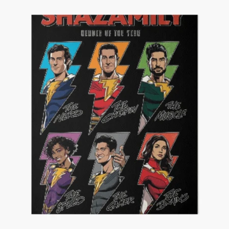 Shazam! Fury Of The Gods (Shazamily) MightyPrint™ Wall Art