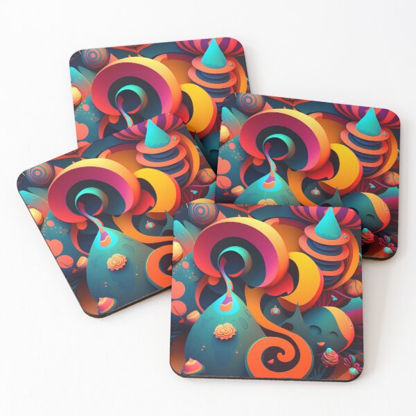 Item preview, Dreamy Doodles Whimsical Digital Art designed and sold by WhimsyGrove.