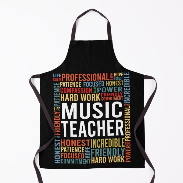 Item preview, music teacher saying: music teacher words gift designed and sold by alaechamlal.