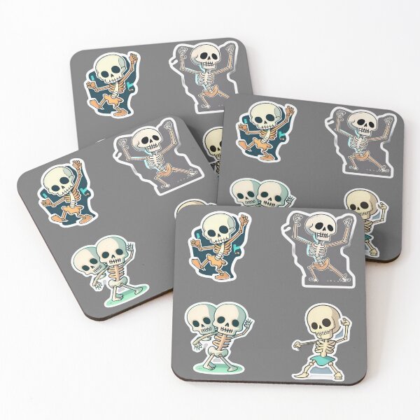 Item preview, Dancing Skeletons Packs lovers  designed and sold by verluxe.