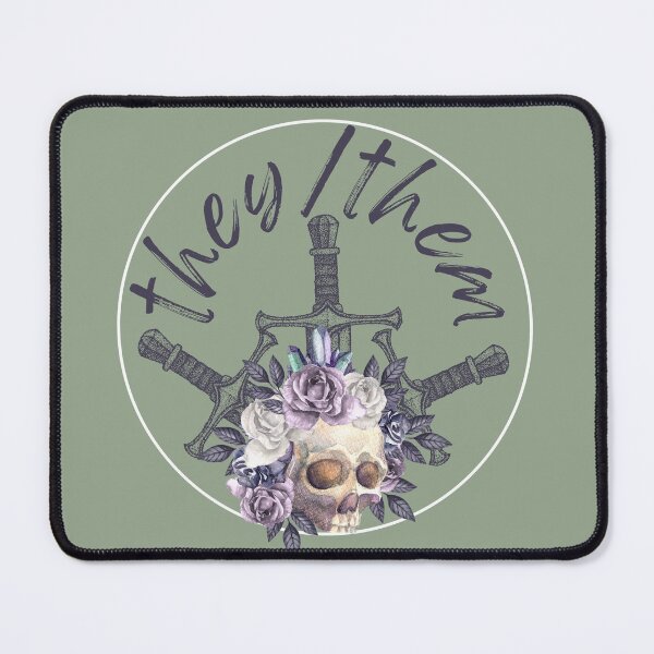 Item preview, they/them designed and sold by LeatherLeisure.