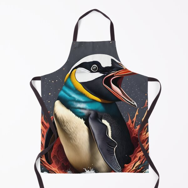 Item preview, Penguin Blast Digital Art designed and sold by WhimsyGrove.