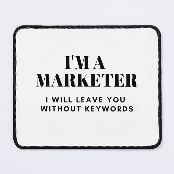 Item preview, I'm a marketer designed and sold by PizzaFB.