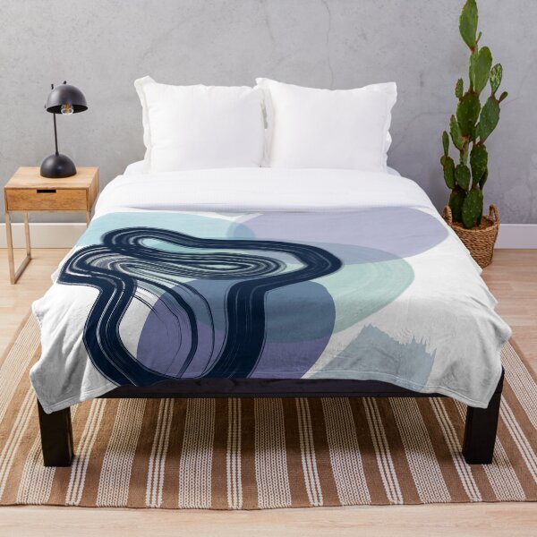 Item preview, Purple Blue atmosphere abstract designed and sold by Alwayscreateart.