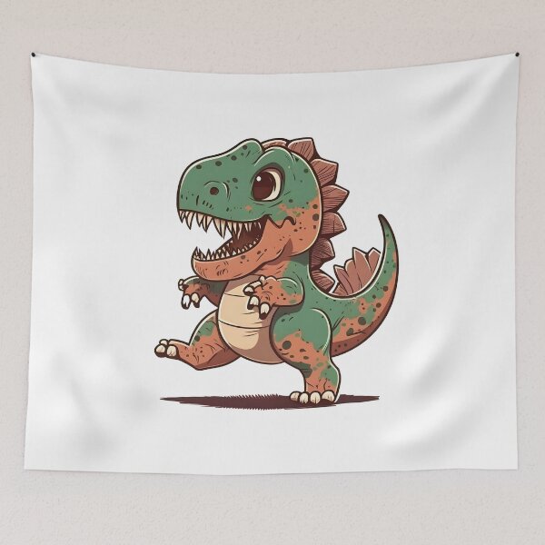 Item preview, Cute Sneaking Dinosaur designed and sold by PatternBestFan.