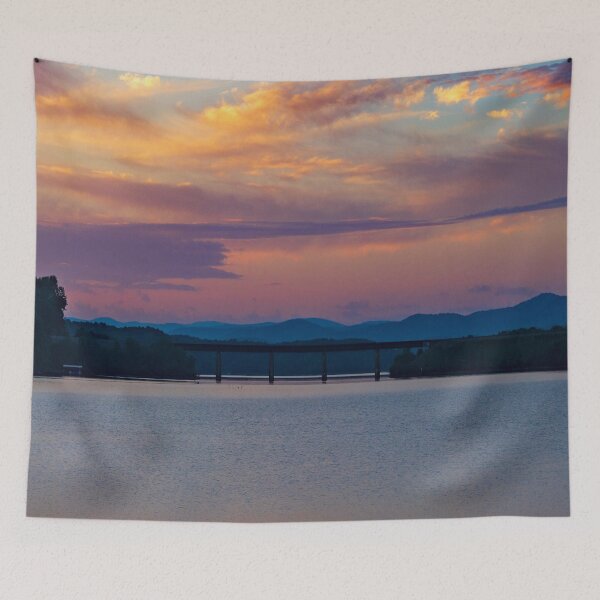 Item preview, Railroad Bridge over Lake Hartwell designed and sold by Craig Kauzmann.