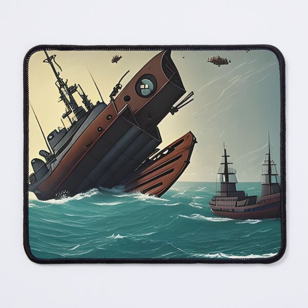 Item preview, The end of the giant ship designed and sold by Alex Lebrun.