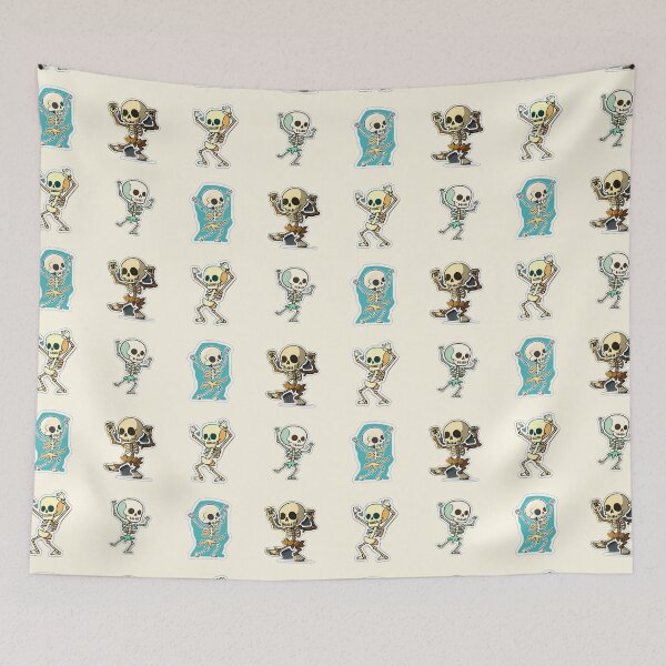 Item preview, Dancing Skeletons Packs lovers  designed and sold by verluxe.