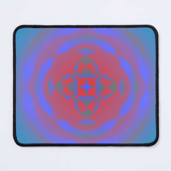 Item preview, Cross-shaped patterns formed on red lines designed and sold by Bigrow.