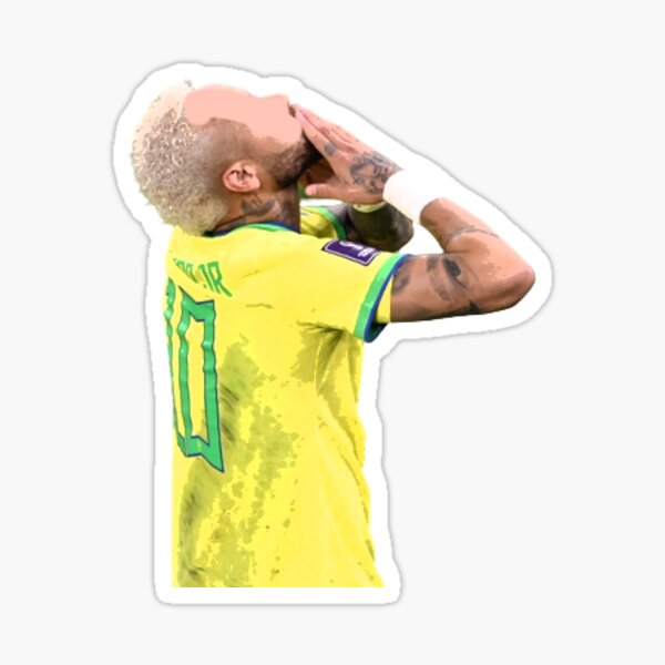 Item preview, Neymar Junior Sticker   designed and sold by theBest⭐⭐⭐⭐⭐ (21k).