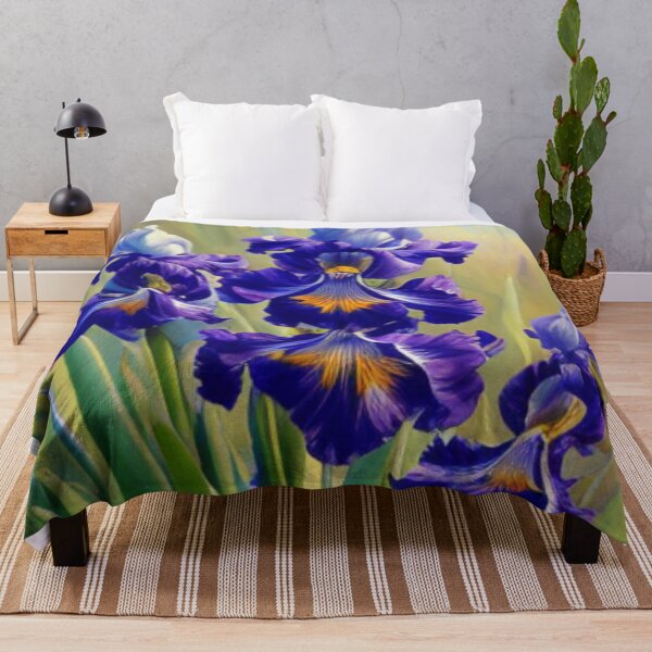 Aperçu de l'œuvre Peinture d'iris - Forme d'art visuel créée et vendue par HOMEDESIGNPRINT.