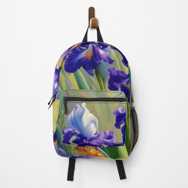 Item preview, Irises Painting - Visual Art Form designed and sold by HOMEDESIGNPRINT.