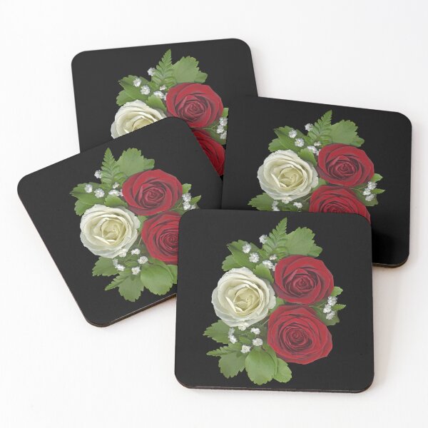 Item preview, White and Red Roses designed and sold by Lisa  Davis.