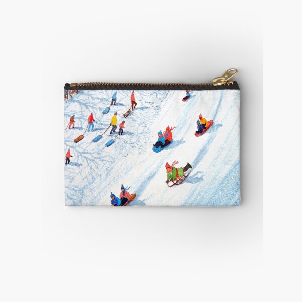 Item preview, Sledding Fun On A Snow Day designed and sold by William Holkham.