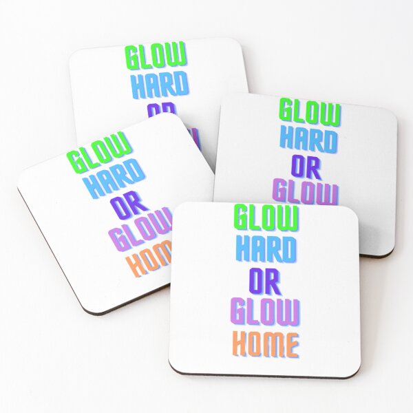 Item preview, GLOW HARD OR GLOW HOME DESIGN designed and sold by funkyfreshfinds.