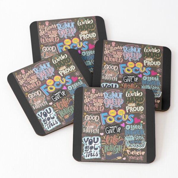 Item preview, positive words// positive life sentences designed and sold by KomalArteShop.