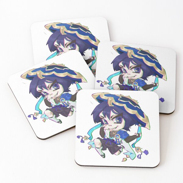 Item preview, Wanderer Genshin impact chibi designed and sold by Lucky-Arts.