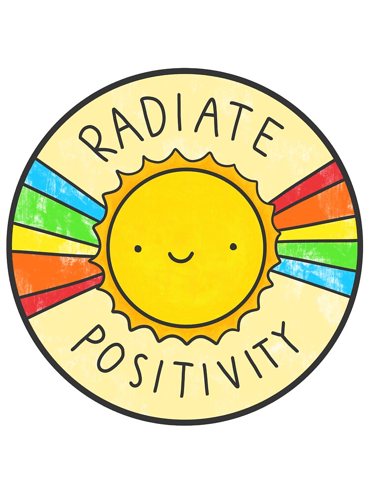 Thumbnail 2 of 2, Baby T-Shirt, Radiate Positivity designed and sold by hellobubblegum.