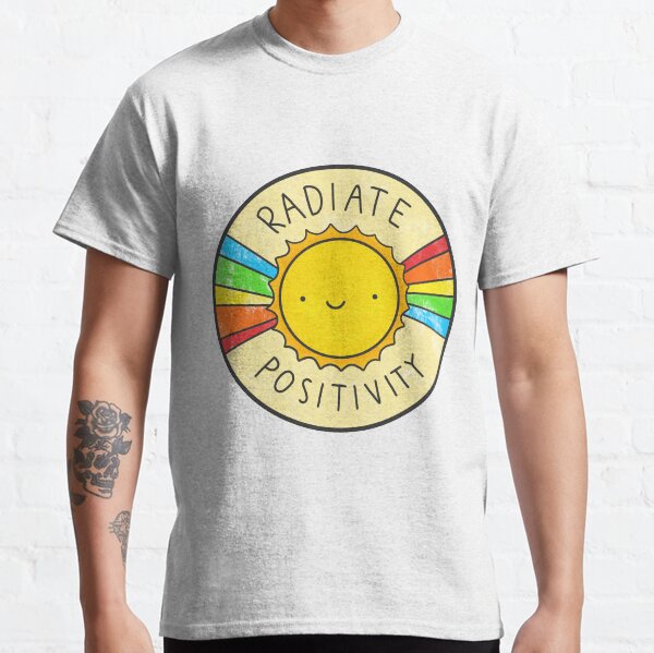 Positividad radiada Camiseta clásica