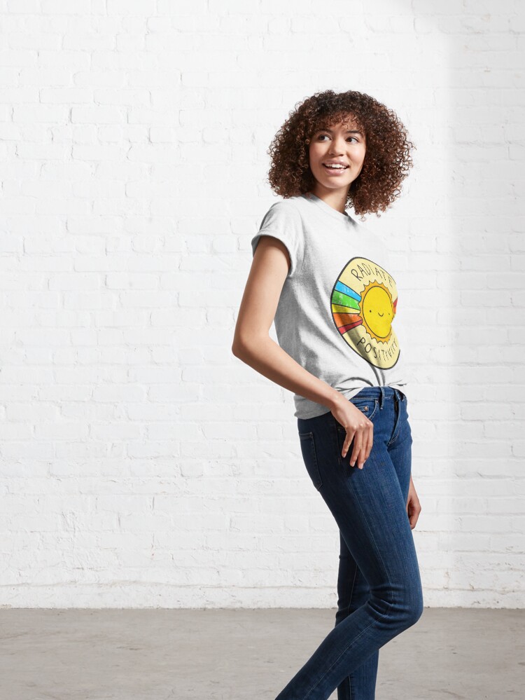 Alternative Ansicht von Positivität ausstrahlen Classic T-Shirt