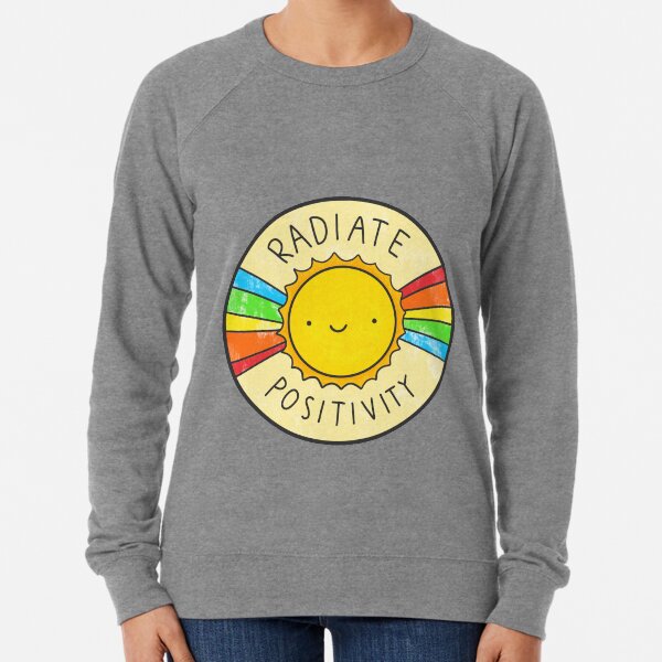 Radiate Positivity Lightweight Sweatshirt