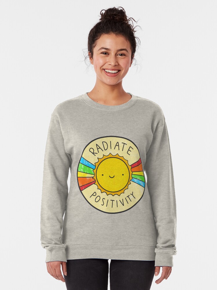 Alternate view of Radiate Positivity Pullover Sweatshirt