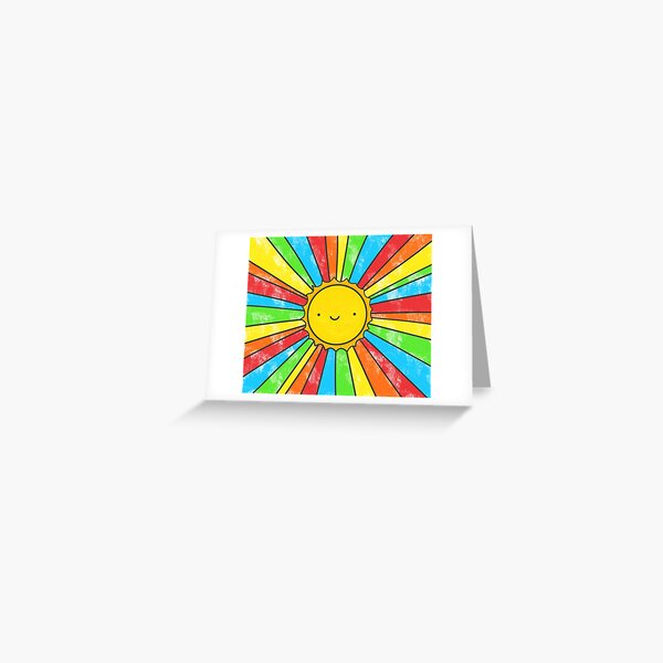 Radiate Positivity Greeting Card