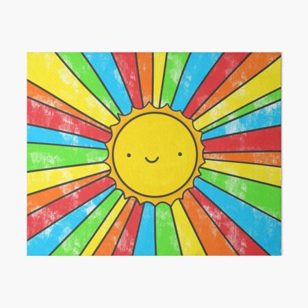 Radiate Positivity Art Board Print