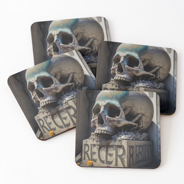 Item preview, Sensation Street Art G-M-Designs Skull in Wall Niche Halloween designed and sold by G-M-Designs.