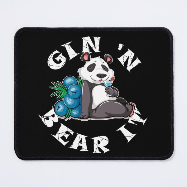 Item preview, Gin and Bear It Gin 'n Bear It Funny Design designed and sold by Gerard Fay.