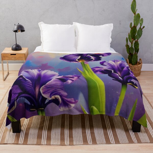 Aperçu de l'œuvre Peinture d'iris - Forme d'art visuel créée et vendue par HOMEDESIGNPRINT.
