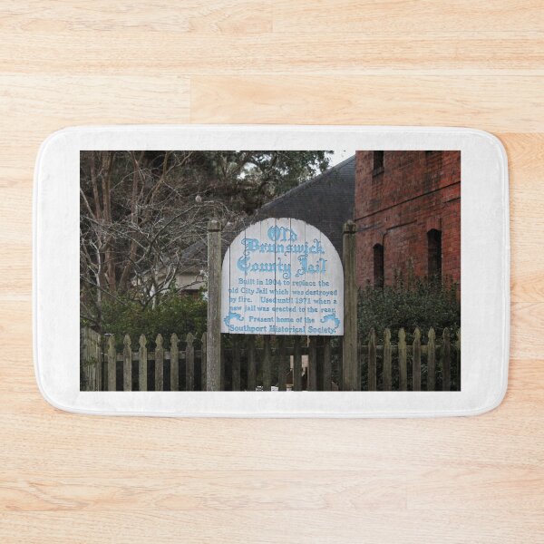 Item preview, Old  Brunswick County Jail Sign designed and sold by Cynthia48.