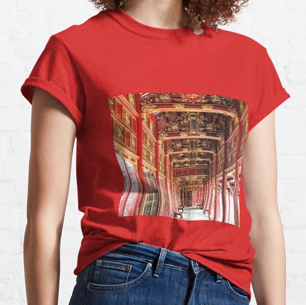 Red Asian Palace Classic T-Shirt