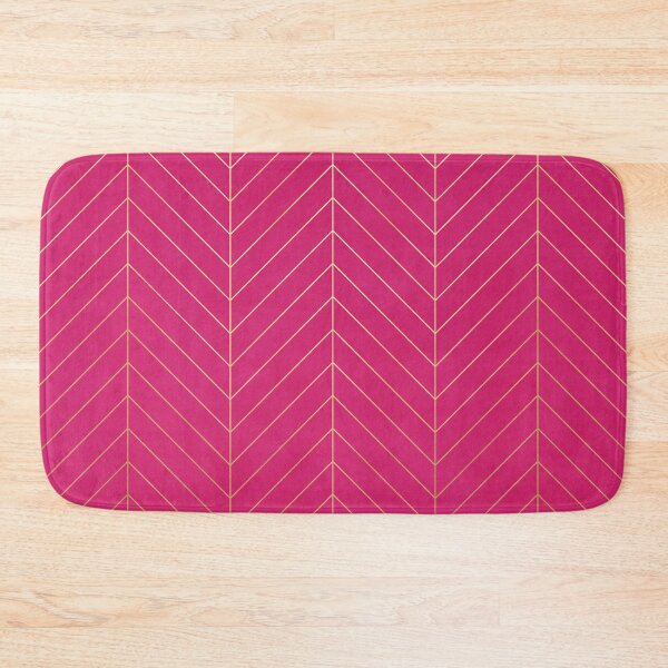 Item preview, Pink and Gold Chevron designed and sold by Blue-Banana.