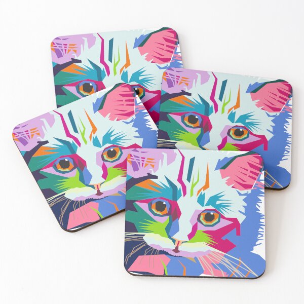Item preview, Colorful cat designed and sold by desssigner.