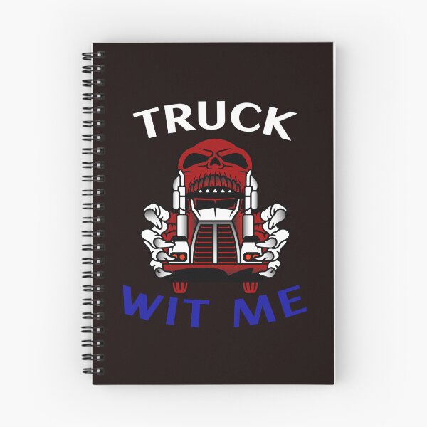 Item preview, Mad Trucker Truckers Skull Truck Wit Me NFRWB designed and sold by TeamsterLife.