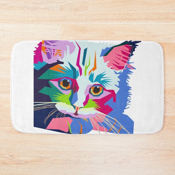 Item preview, Colorful cat designed and sold by desssigner.
