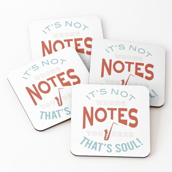 Item preview, Funny Saxophone It's Not Wrong Notes designed and sold by whyitsme.