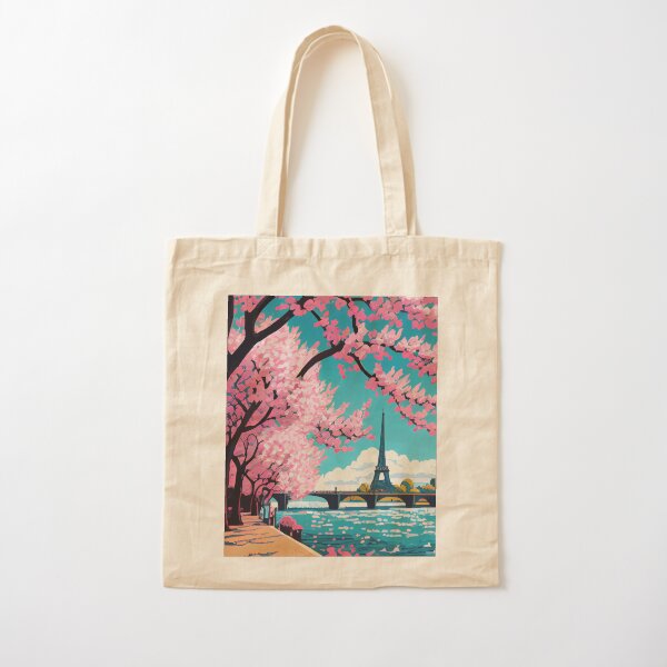 Item preview, Eiffel Tower, Paris, France and the River Seine in the Spring designed and sold by WILDEVIOLET.