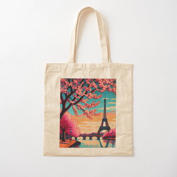 Item preview, Eiffel Tower, Paris, France and the River Seine in the Spring designed and sold by WILDEVIOLET.