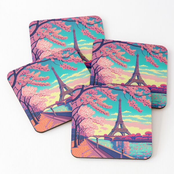 Item preview, Eiffel Tower, Paris, France and the River Seine in the Spring designed and sold by WILDEVIOLET.