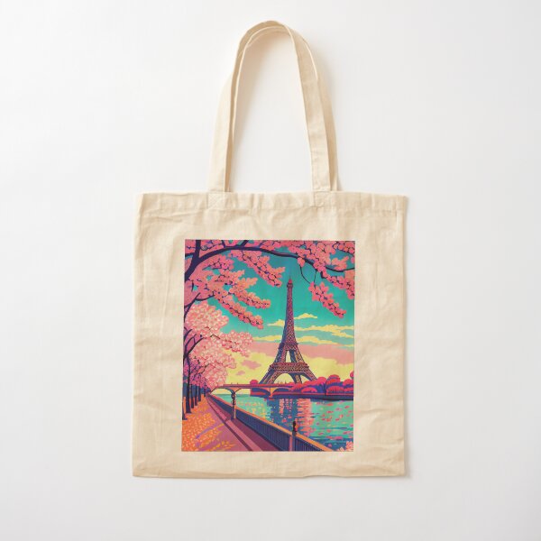 Item preview, Eiffel Tower, Paris, France and the River Seine in the Spring designed and sold by WILDEVIOLET.