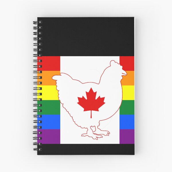 Item preview, Chicken Lover - LGBTQ Canada Gay Heart Flag 01 B designed and sold by Puddmuppy.