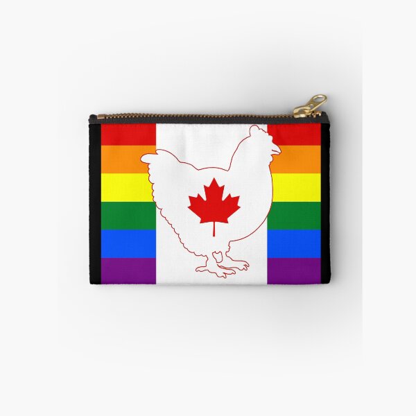 Item preview, Chicken Lover - LGBTQ Canada Gay Heart Flag 01 B designed and sold by Puddmuppy.