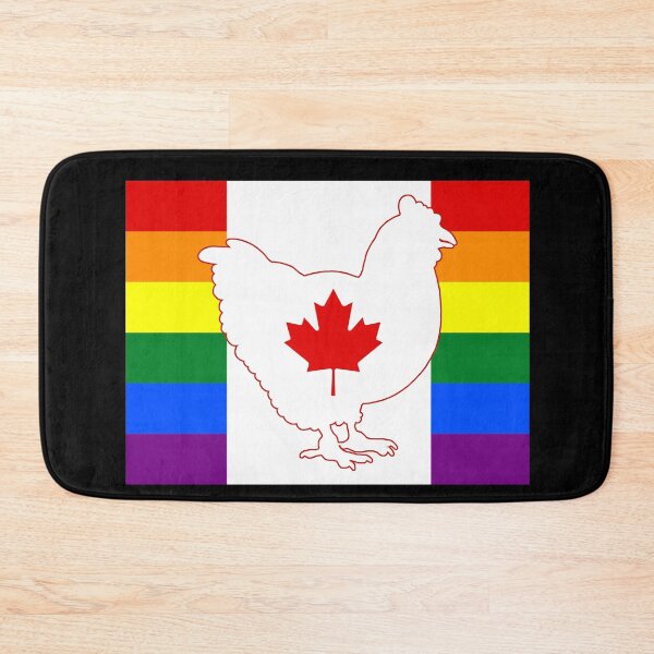 Item preview, Chicken Lover - LGBTQ Canada Gay Heart Flag 01 B designed and sold by Puddmuppy.